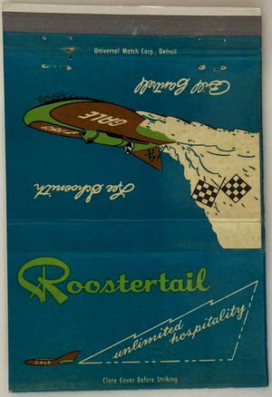 The Roostertail - MATCHBOOK